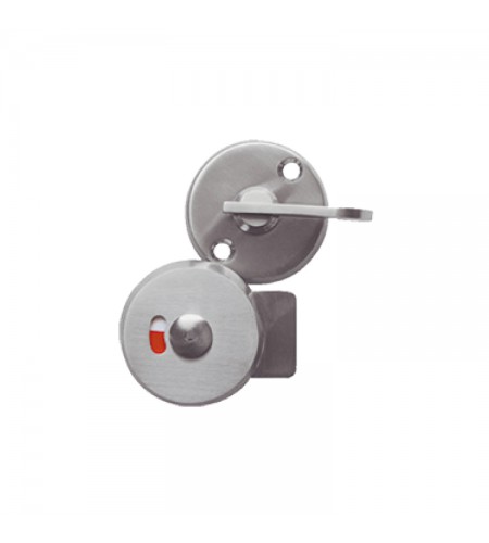 Round lock with color indicator