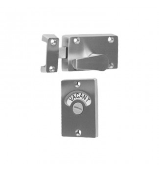 Square lock with word indicator