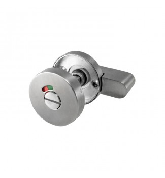 Round lock with color indicator